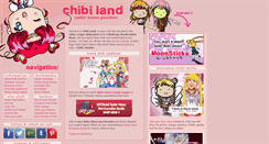 Desktop Screenshot of chibiland.windy-goddess.net